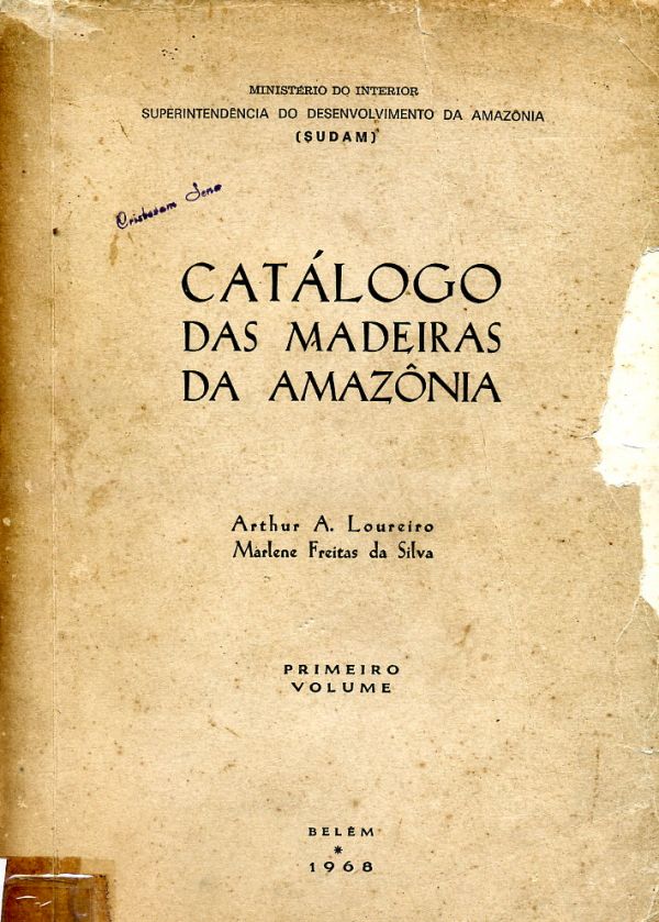 Catálago das Madeiras da Amazônia - Vol 1 e 2